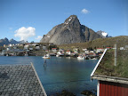What we actually got to see from our rorbu in Reine, Lofoten, Norway